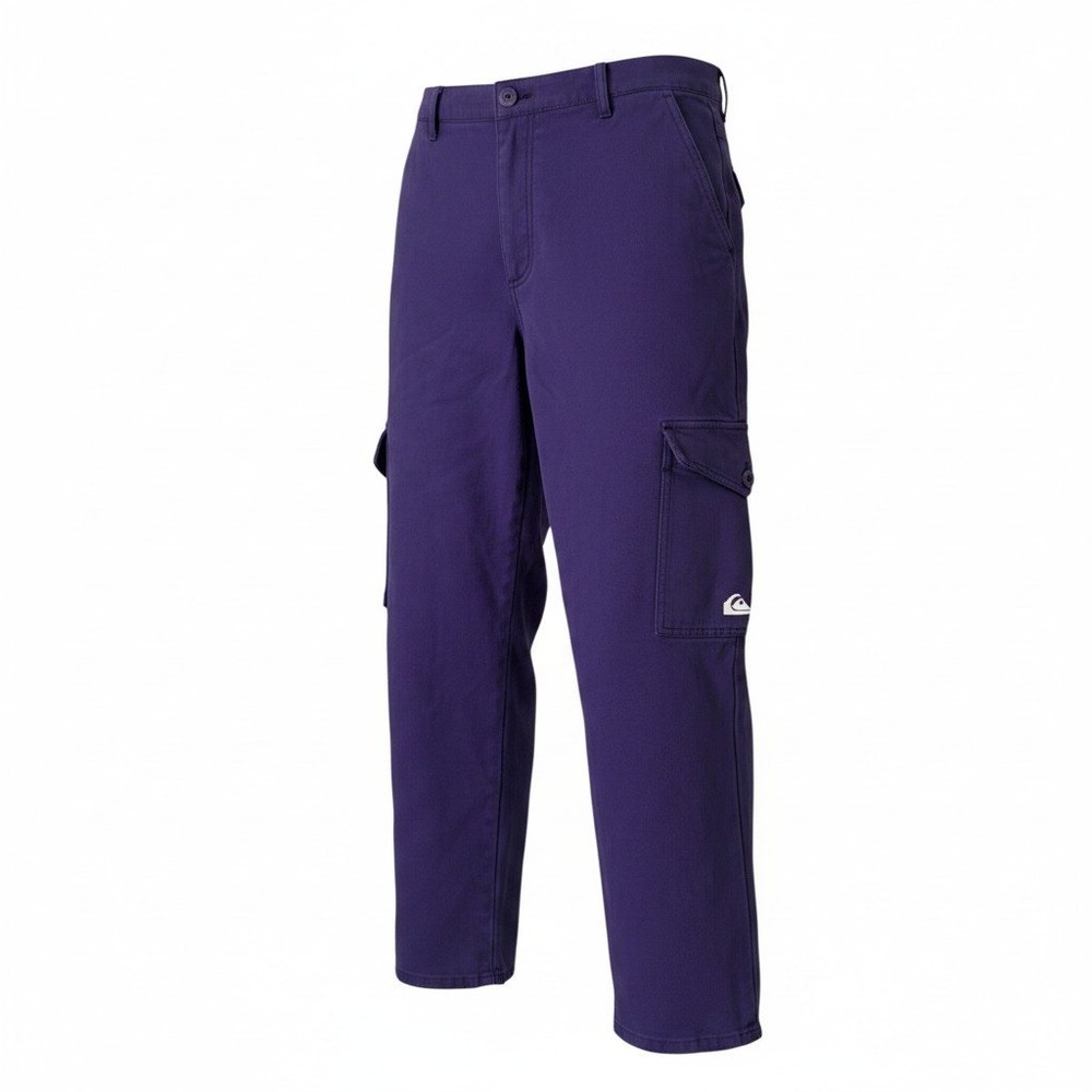 Aritzia Wilfred Free Purple Straight Modern Utility Pants‎ Women's 8 Denim